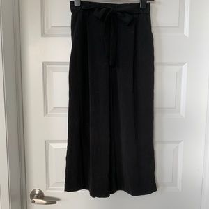 Zara basic wide-leg trouser